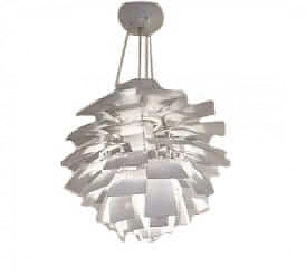 Lampadario PH Artichoke di Poul Henningsen per Louis Poulsen, anni '60 6