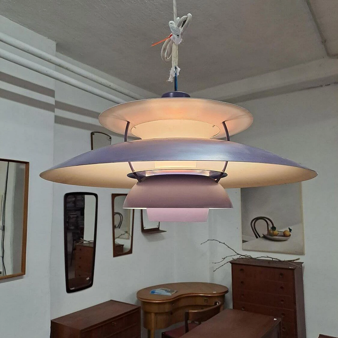 Lampada PH5 di Poul Henningsen per Louis Poulsen, anni '60 1