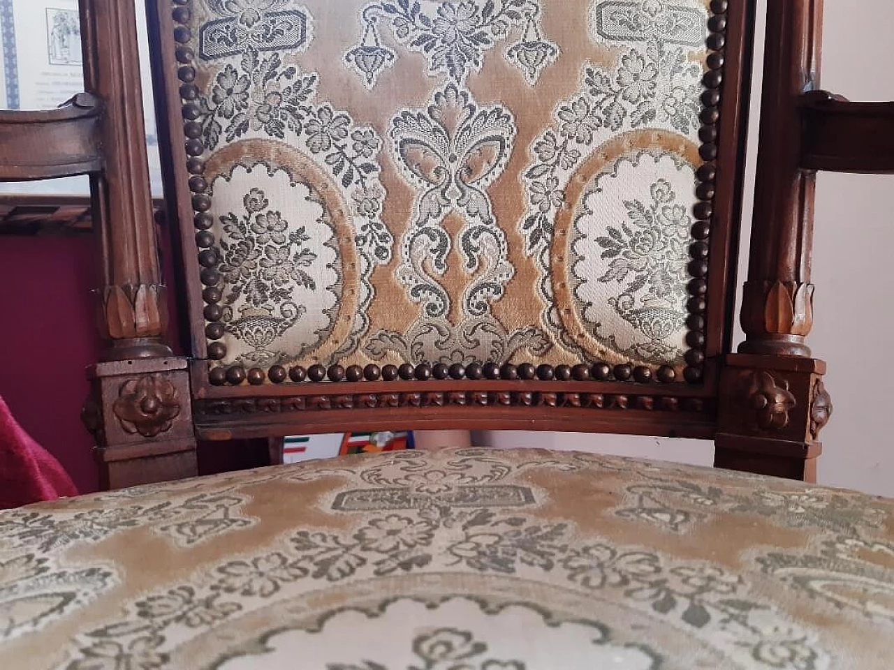 Armchair in Louis XVI style, 1920s 9