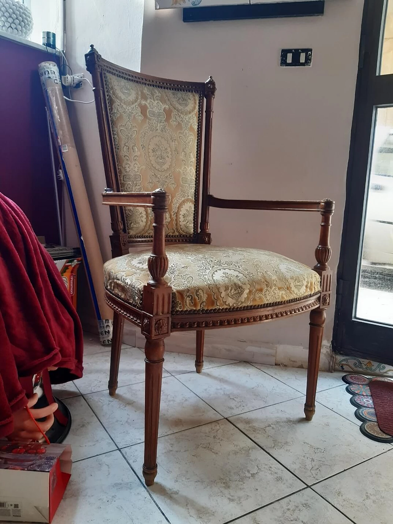 Armchair in Louis XVI style, 1920s 11