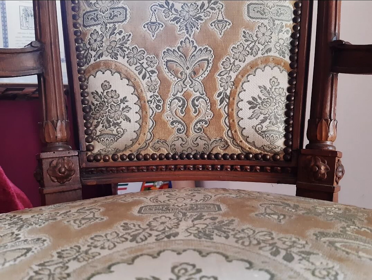 Armchair in Louis XVI style, 1920s 12