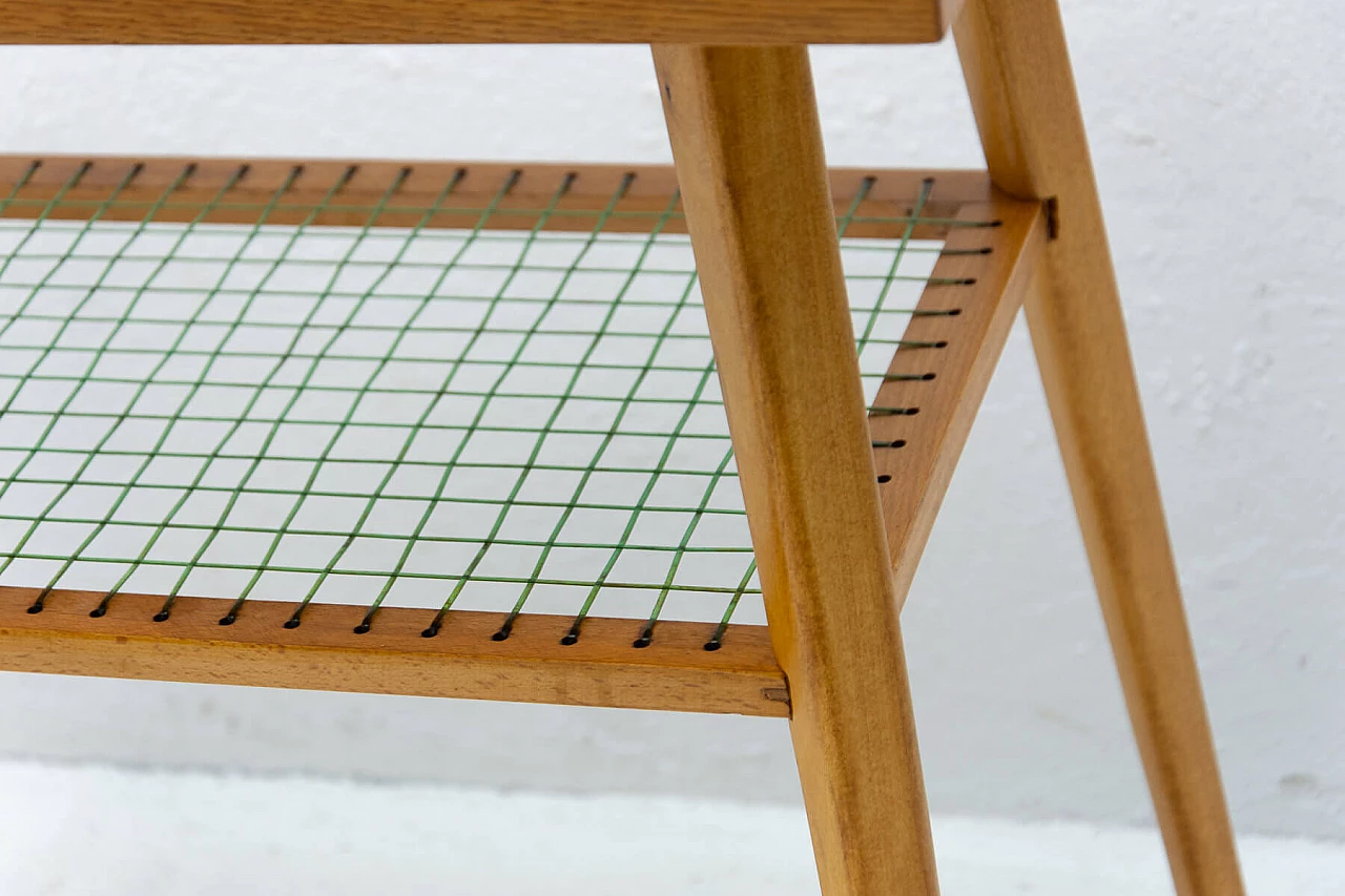 Tavolino in quercia per Drevopodnik Holesov, anni '70 7