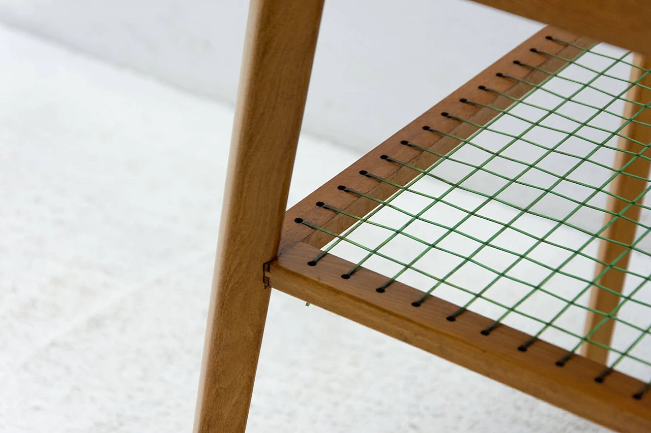 Tavolino in quercia per Drevopodnik Holesov, anni '70 11