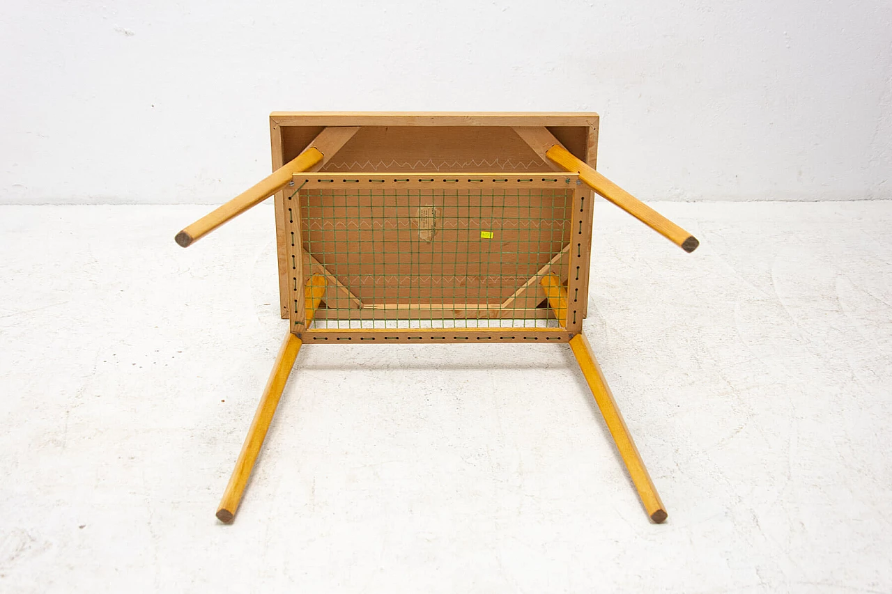 Tavolino in quercia per Drevopodnik Holesov, anni '70 13