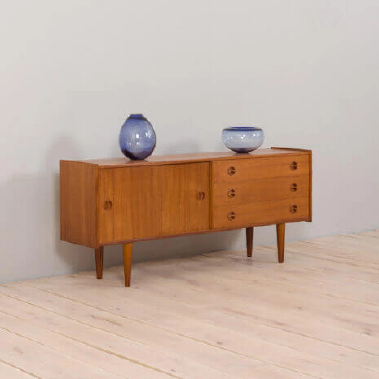 Credenza norvegese in teak, anni '60 2