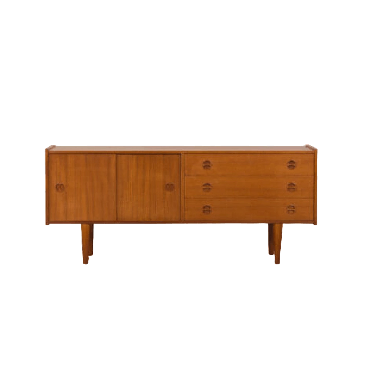 Credenza norvegese in teak, anni '60 17