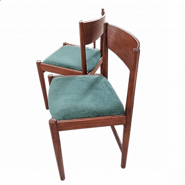 Pair of teak chairs for Sibas, 1950s