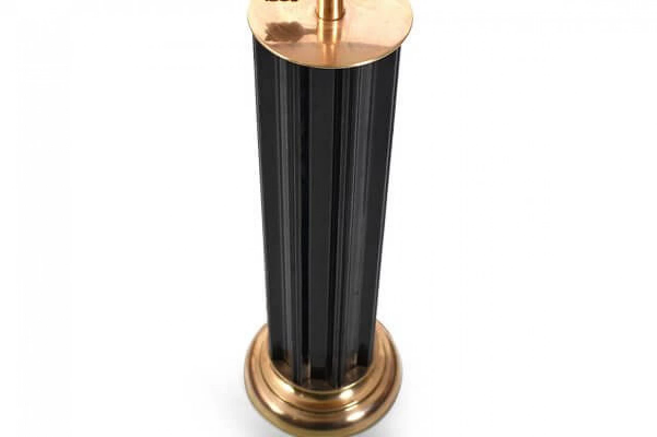 Danish bakelite and brass table lamp, 1930s 7