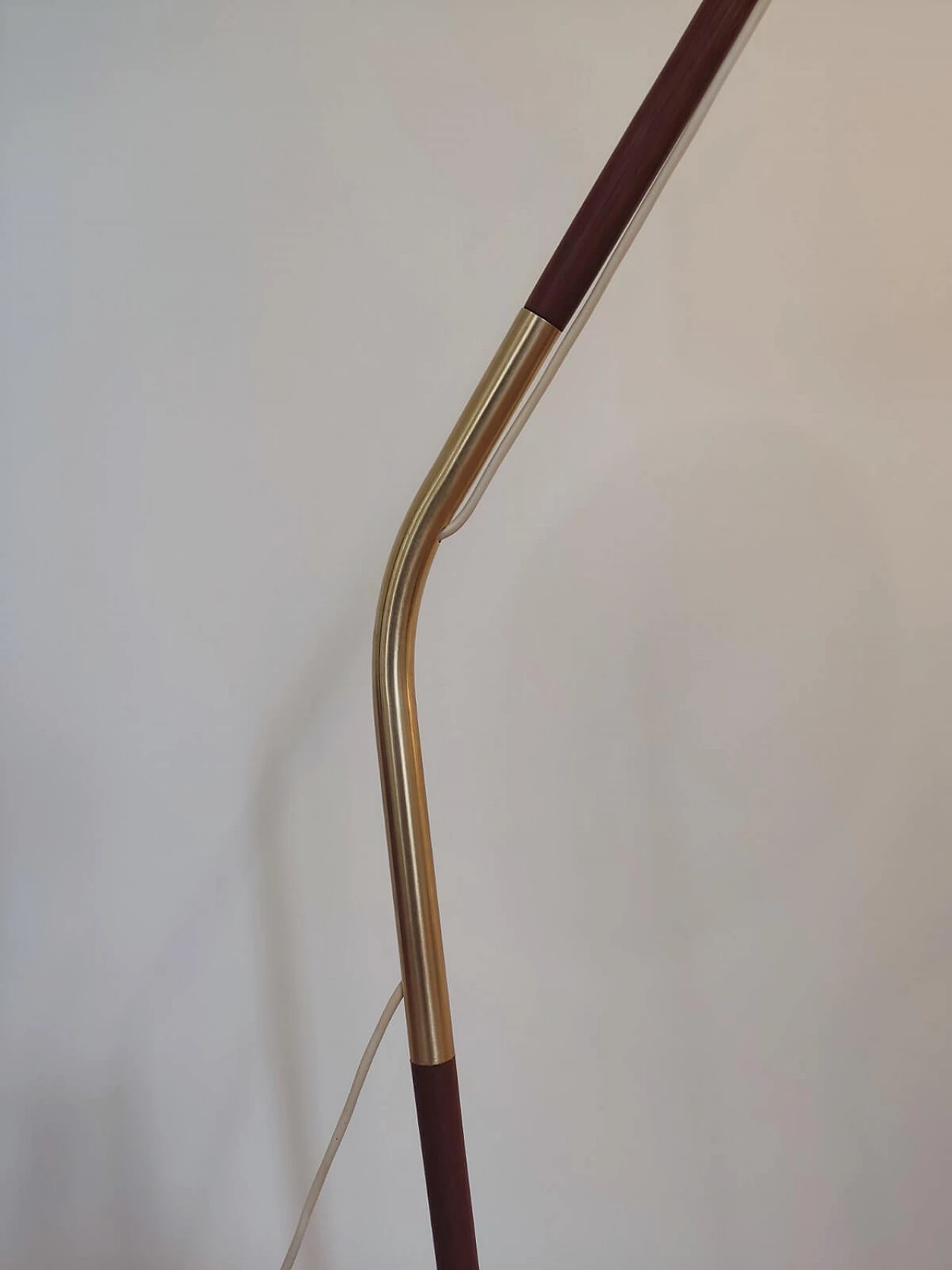 Fishing rod floor lamp by Svend Aage Holm Sorensen, 1950s 10