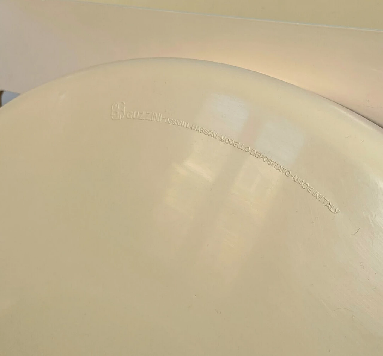 Beige ABS cart by Luigi Massoni for iGuzzini, 1960s 2