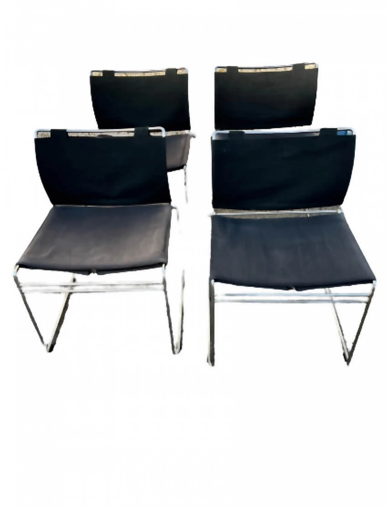 4 Jano chairs by Kazuide Takahama for Gavina, 1970s 1