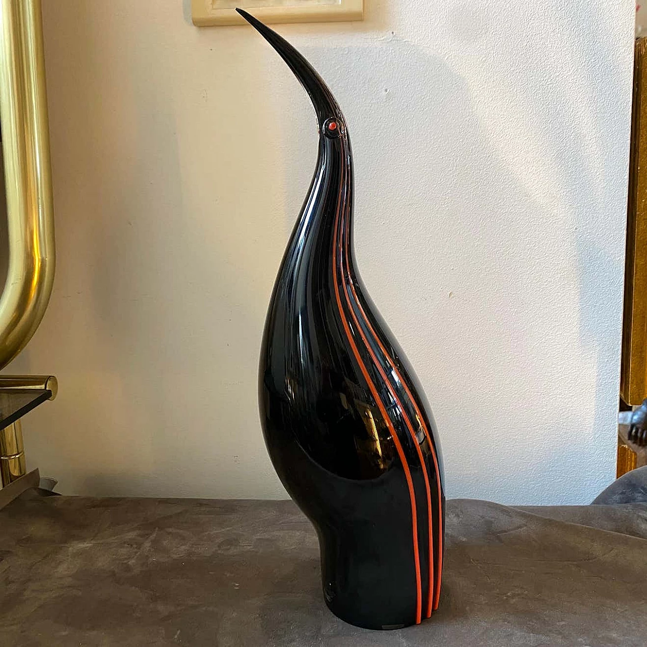 Murano glass sculpture depicting a penguin, 1970s 11