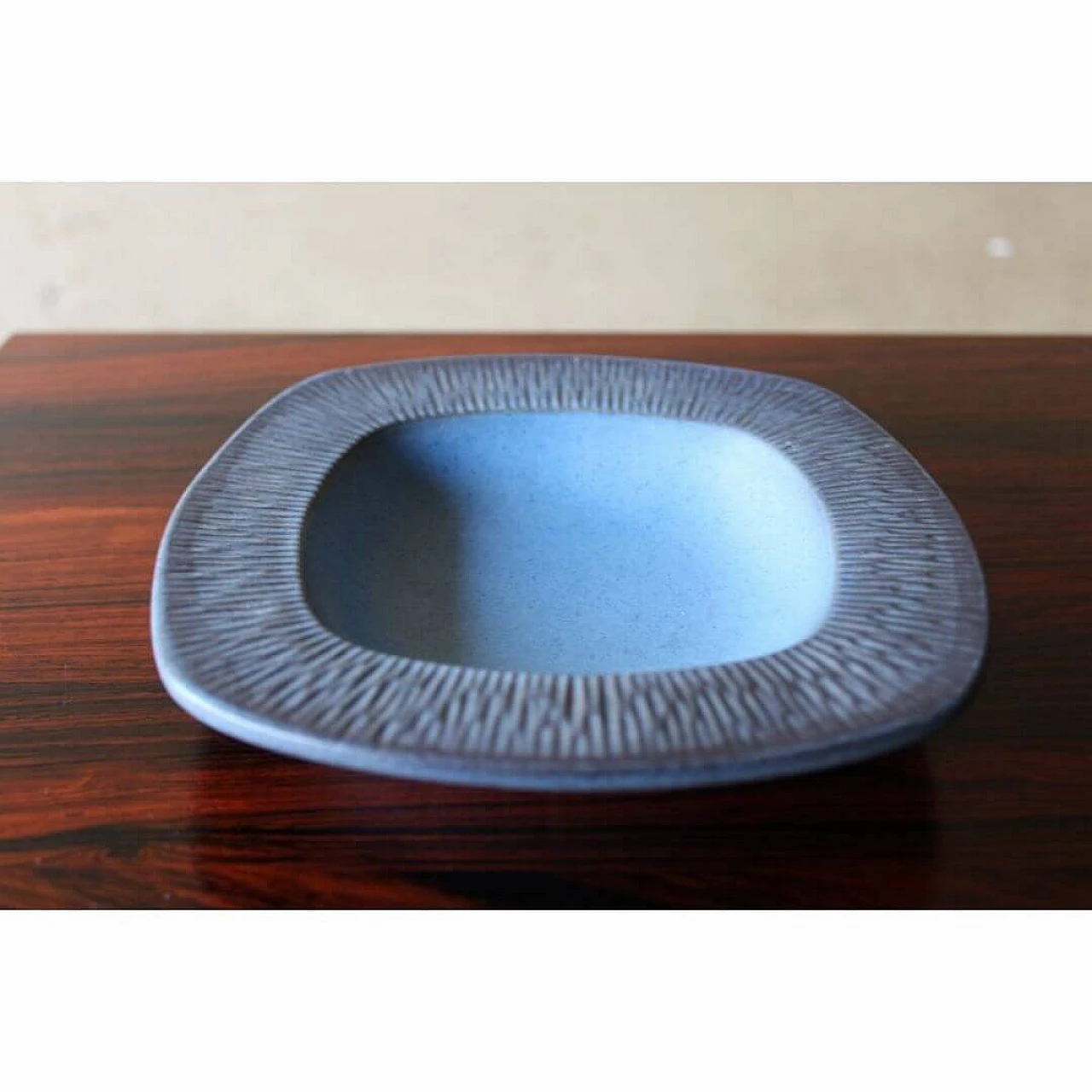 Danish ceramic plate, 1960s 1