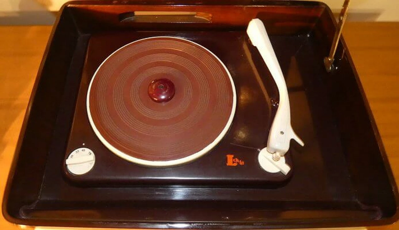 Radio giradischi Joliefon RFS 6597 in legno di CGE, anni '50 11