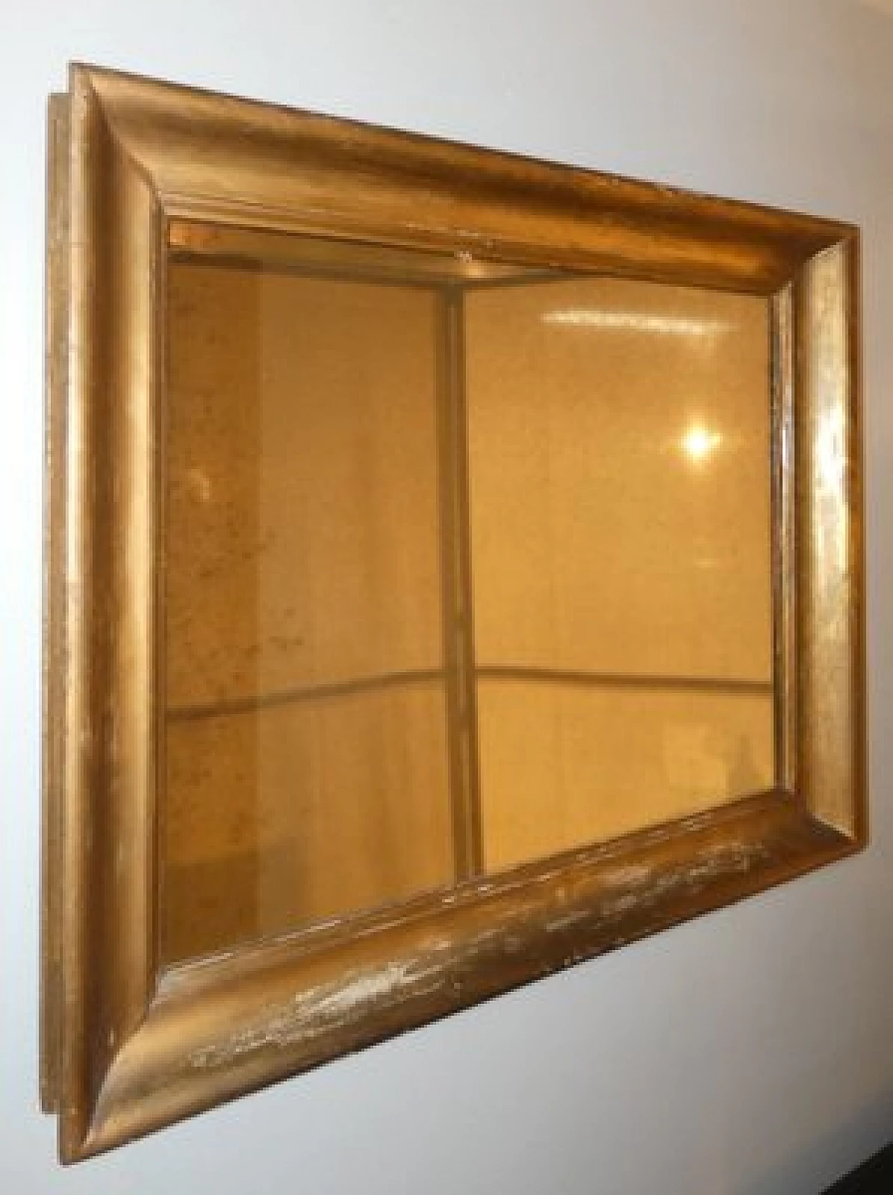 Rectangular mirror with gilded wood frame, 19th century 3