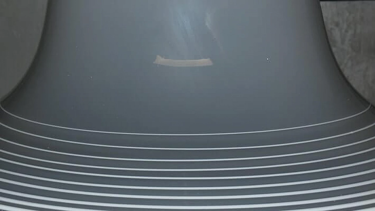 Murano glass and steel lamp by De Majo, 1970s 13