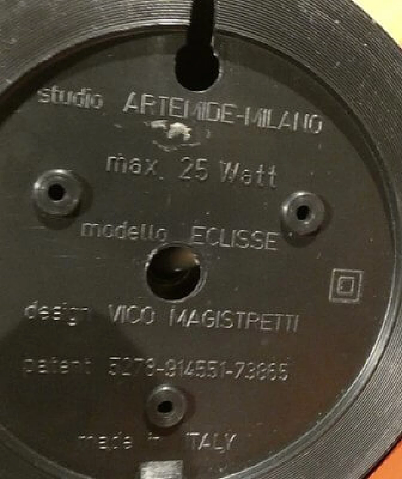 Lampada da tavolo Eclisse di Vico Magistretti per Artemide, 1967 7