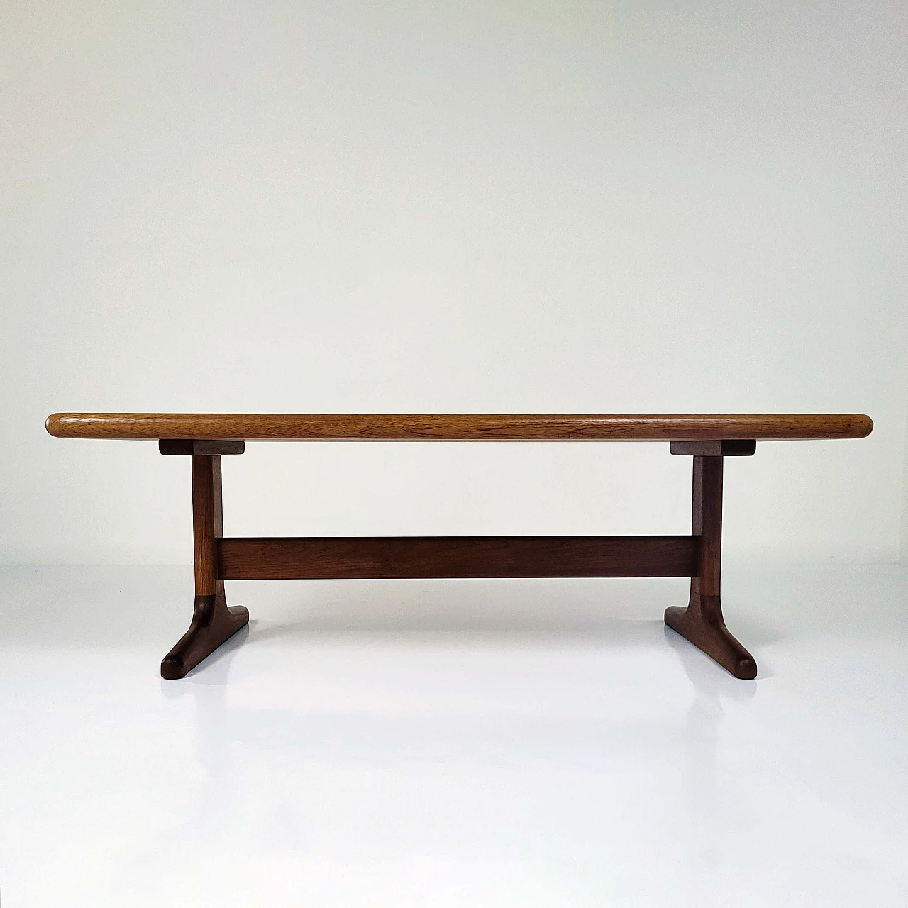 Solid teak coffee table by Glostrup Møbelfabrik, 1960s 2