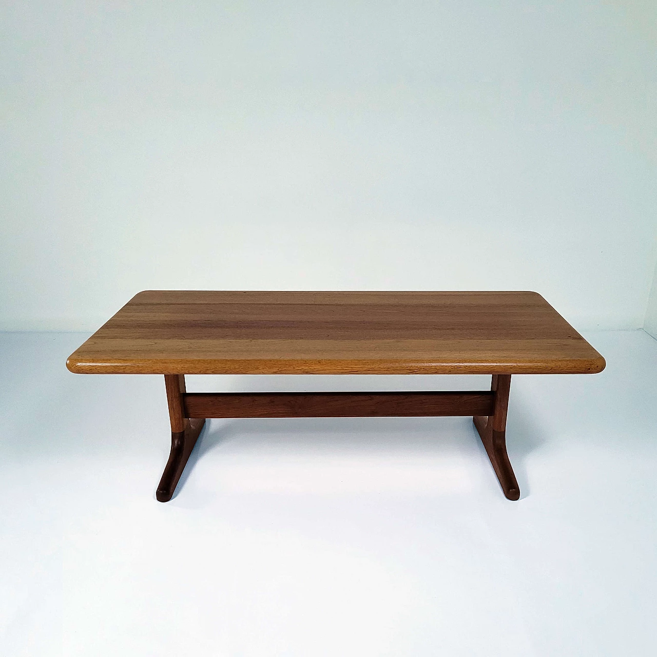 Solid teak coffee table by Glostrup Møbelfabrik, 1960s 4