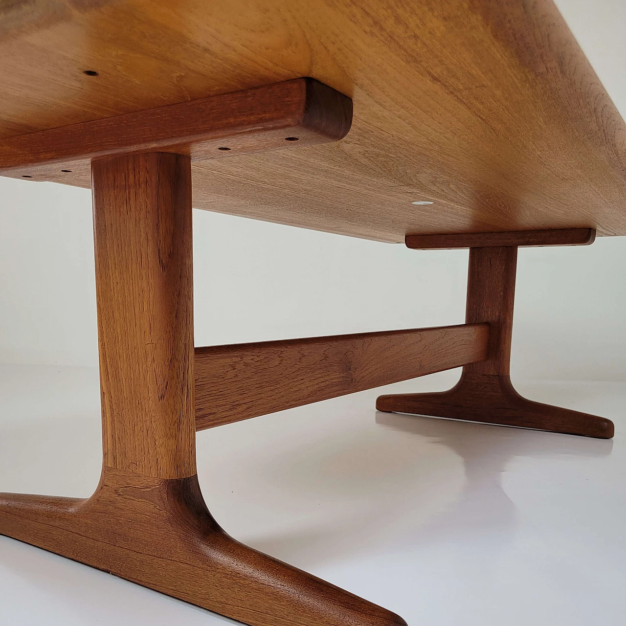 Solid teak coffee table by Glostrup Møbelfabrik, 1960s 7