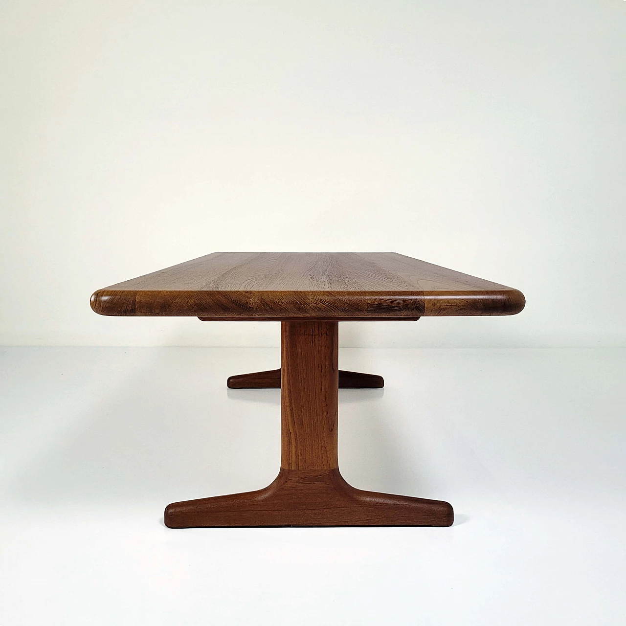 Solid teak coffee table by Glostrup Møbelfabrik, 1960s 8
