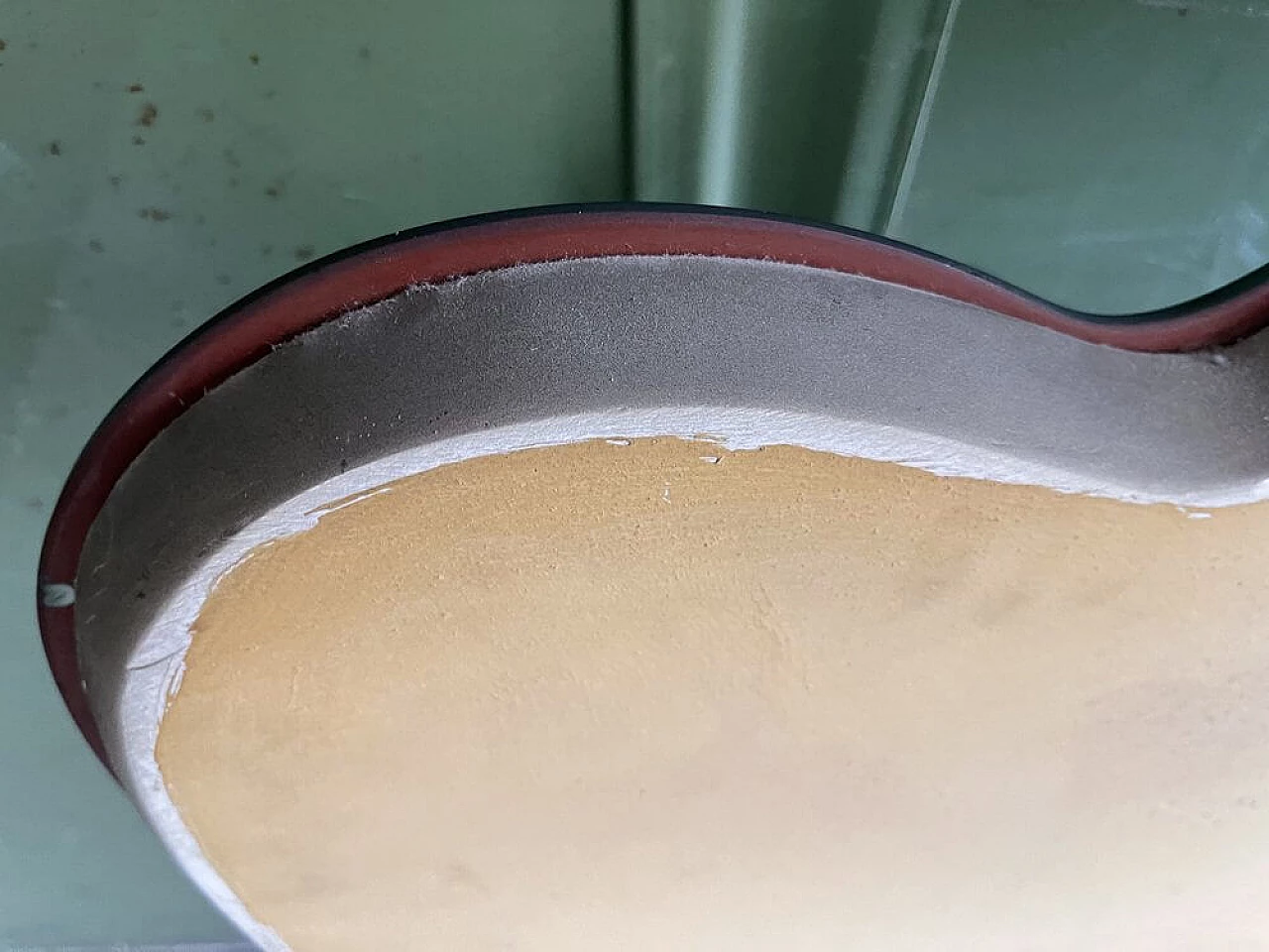 Specchio da parete Art Déco in vetro acidato, anni '50 7