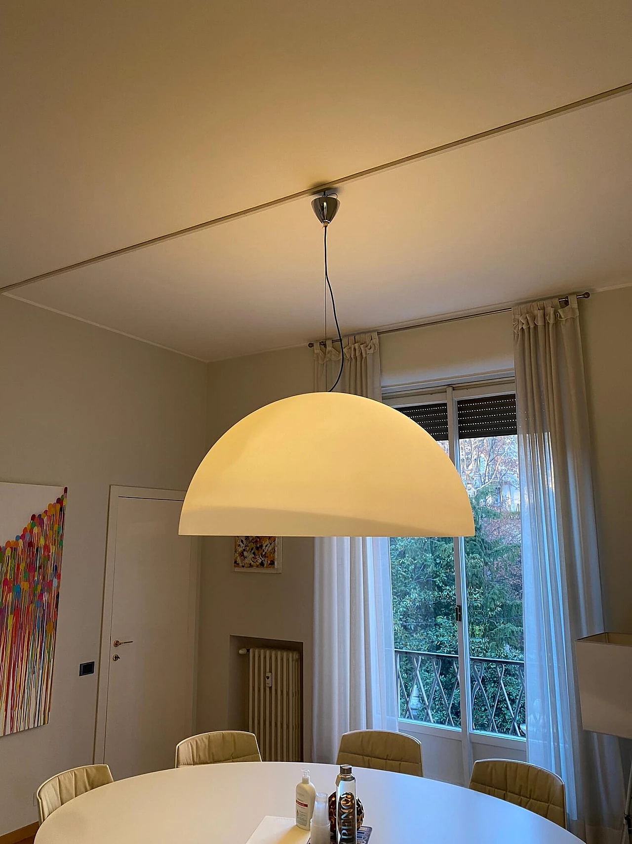 Avico ceiling lamp by Charles Williams for Fontana Arte 1