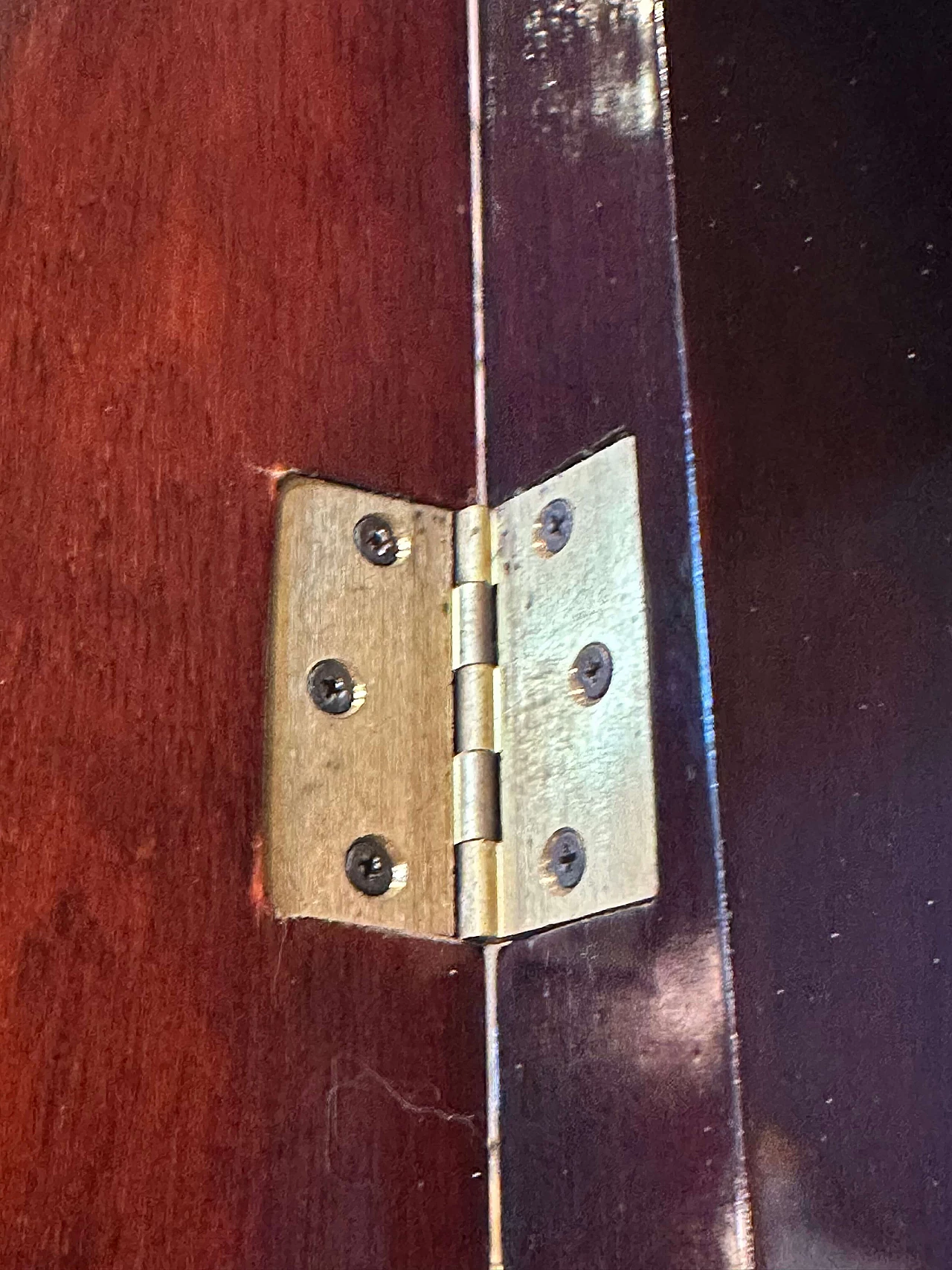 Vetrina in piuma di mogano in stile Luigi Filippo, seconda metà '800 14