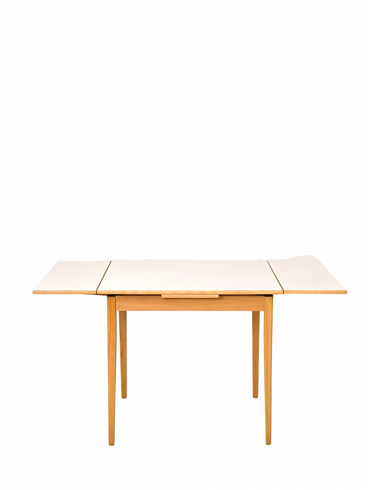 Tavolo allungabile in legno e formica, anni '60 10