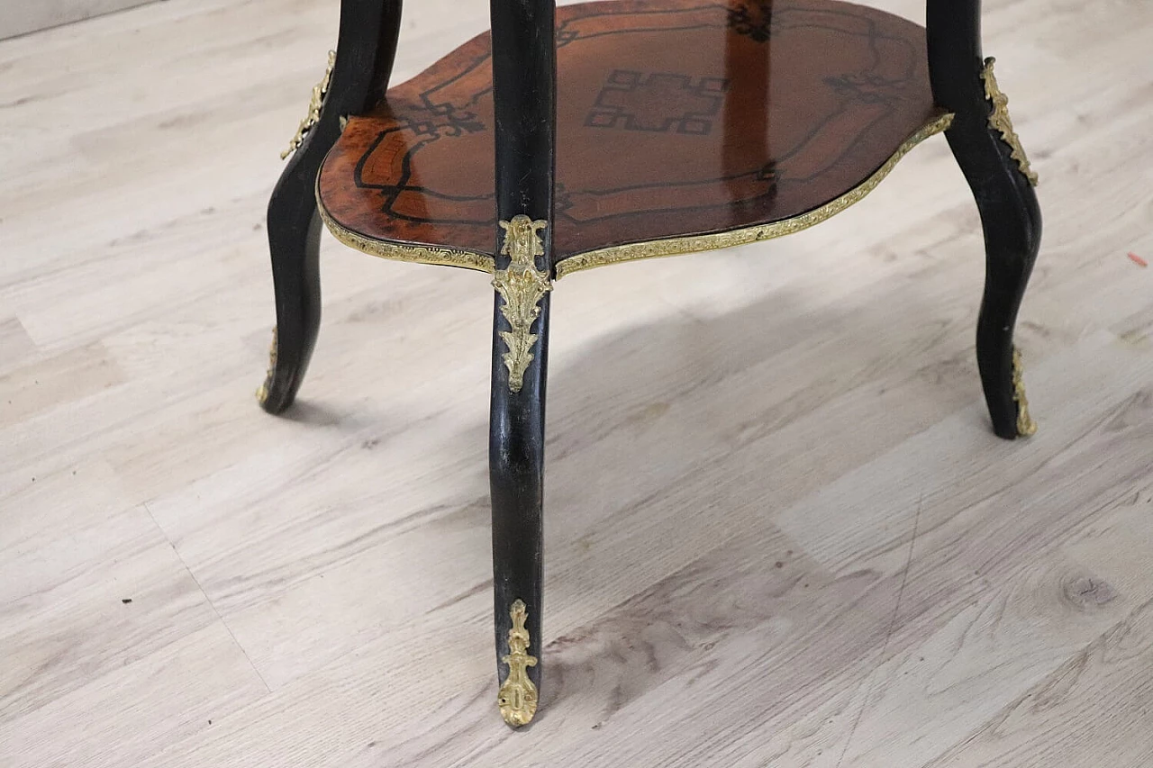 Napoleon III inlaid wood side table with planter, second half of the 19th century 8