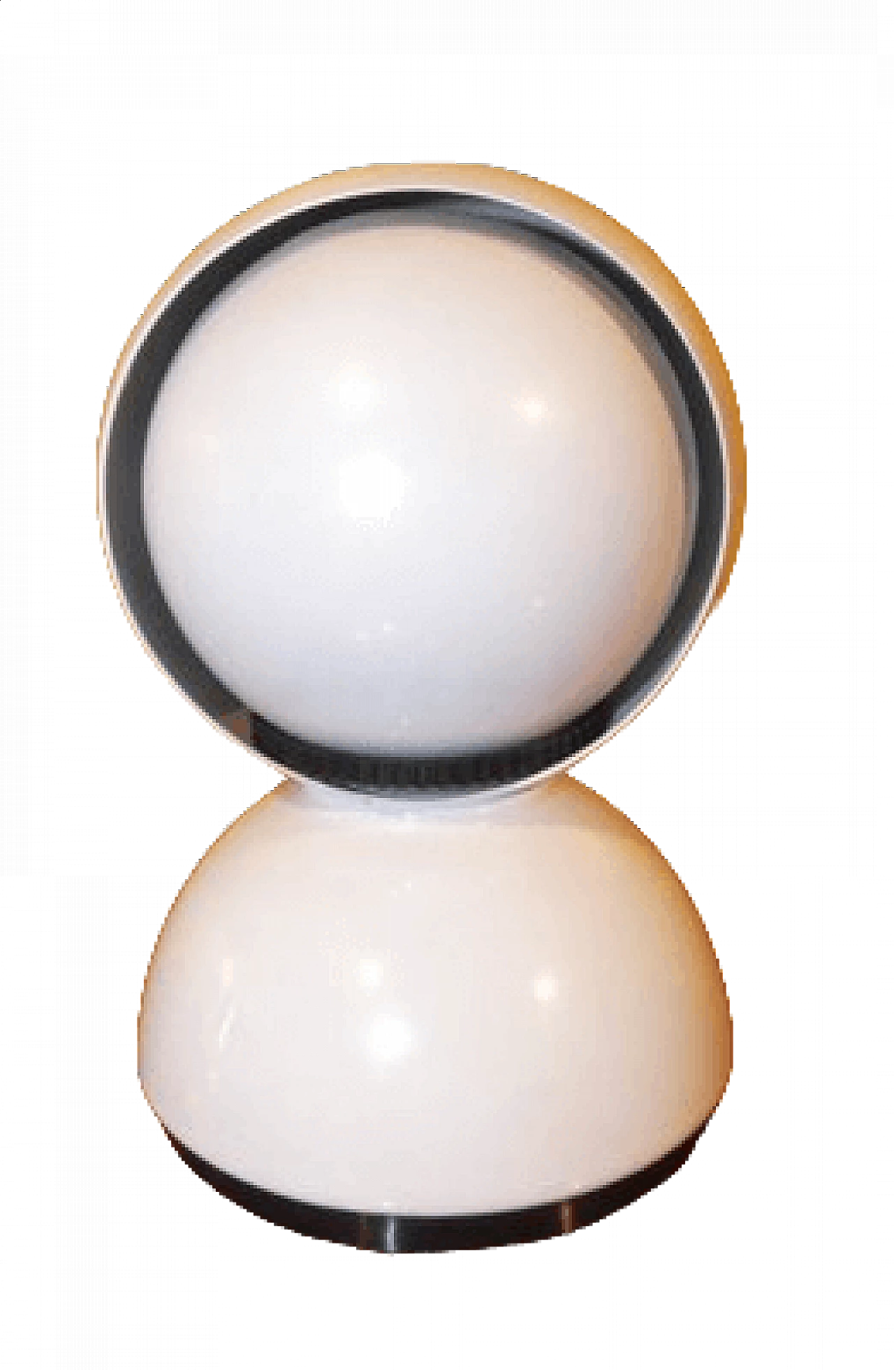 Lampada da tavolo Eclisse bianca di Vico Magistretti per Artemide, anni '70 11