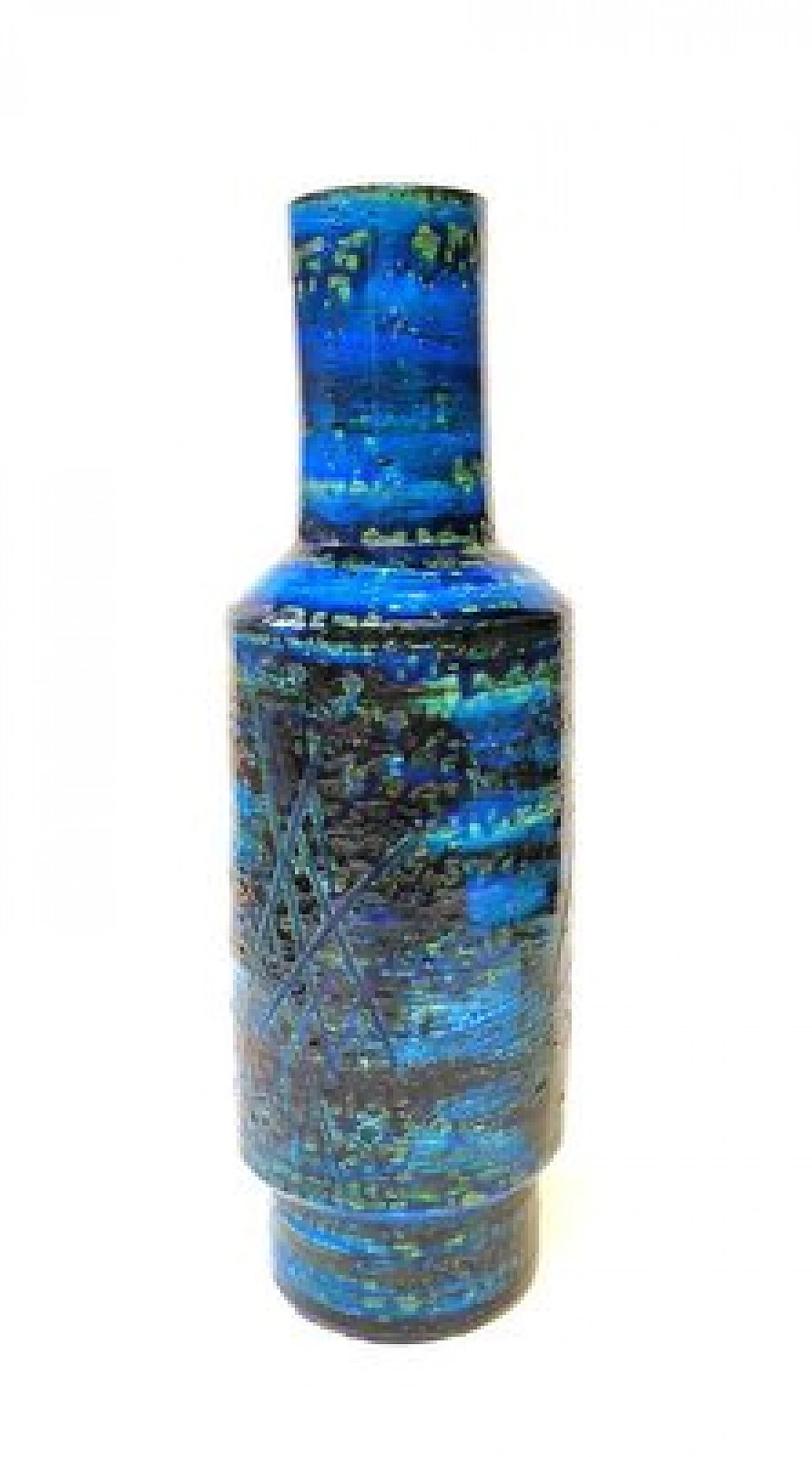 Rimini Blu vase by Aldo Londi for Bitossi, 1960s 4