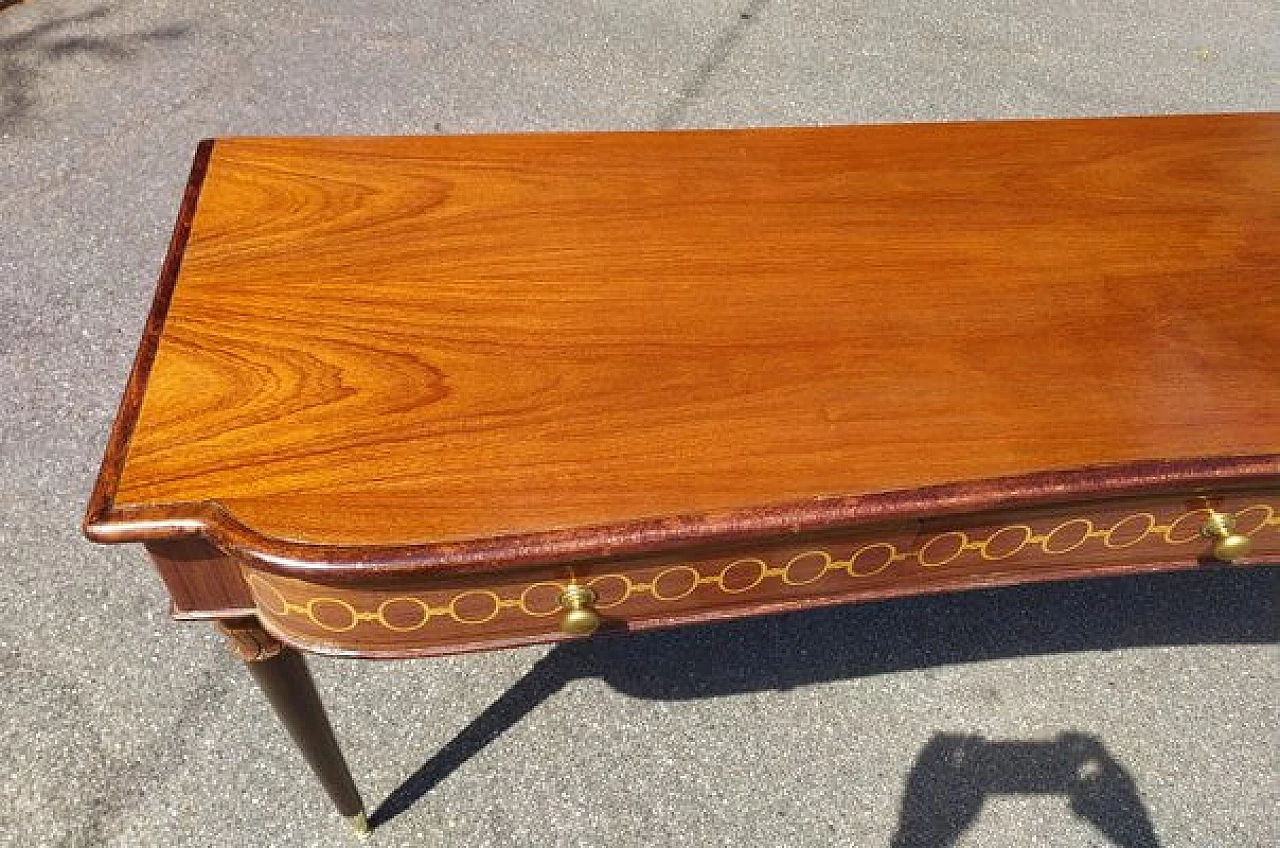 Teak console table by Paolo Buffa, 1940s 16