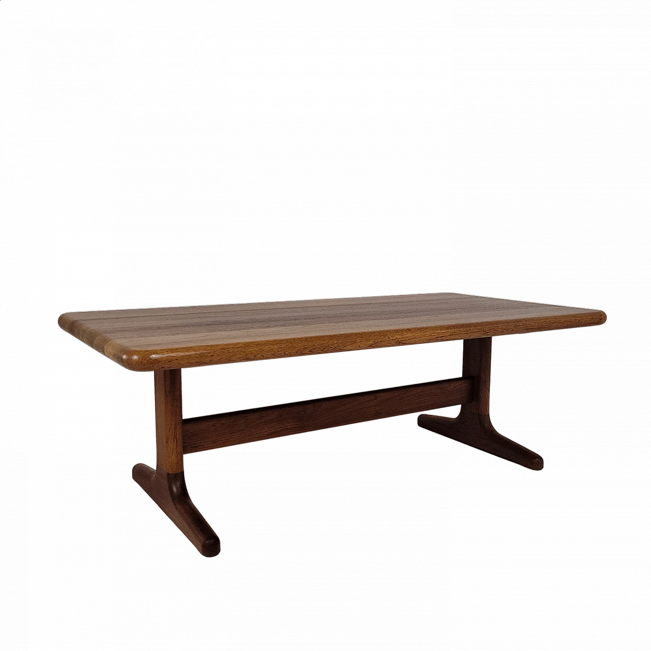 Solid teak coffee table by Glostrup Møbelfabrik, 1960s 11