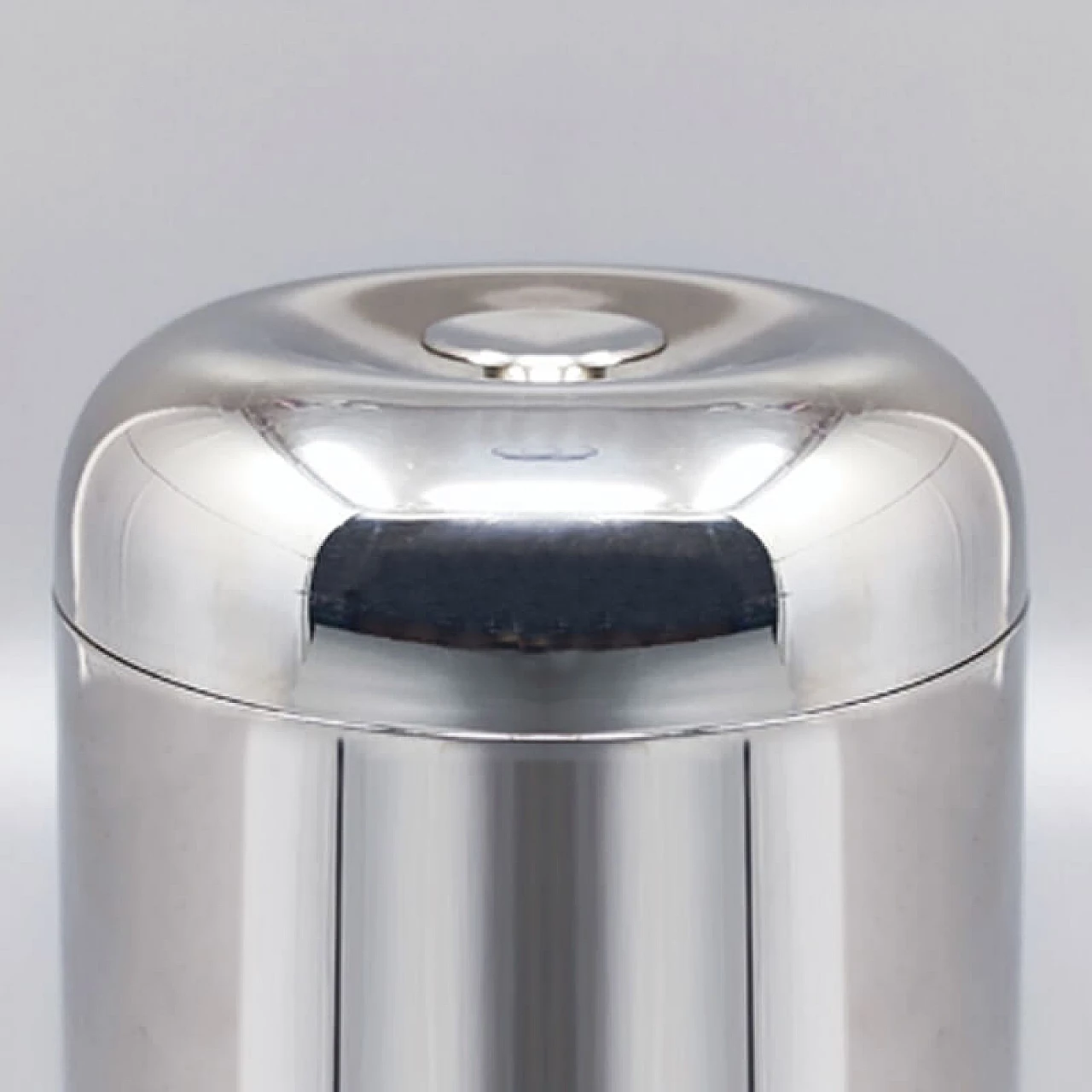 Secchiello per il ghiaccio in metallo di Aldo Tura per Macabo, anni '60 5