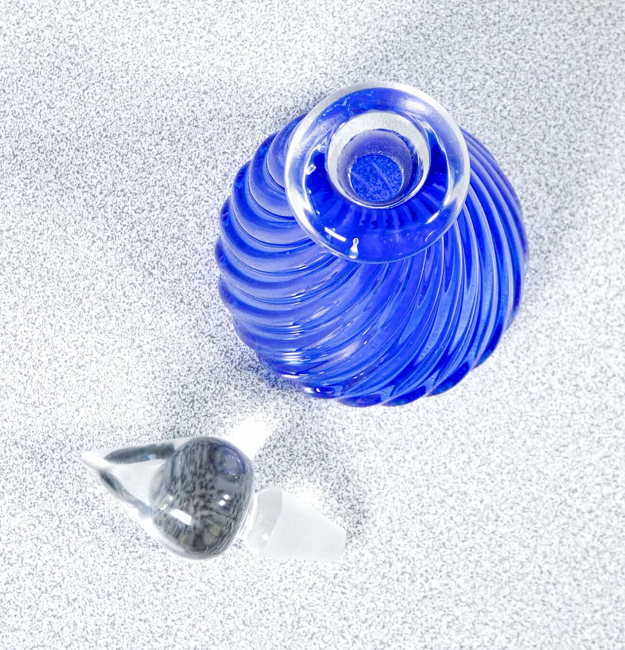 3 Polychrome blown glass vases by Archimede Seguso, 1940s 3