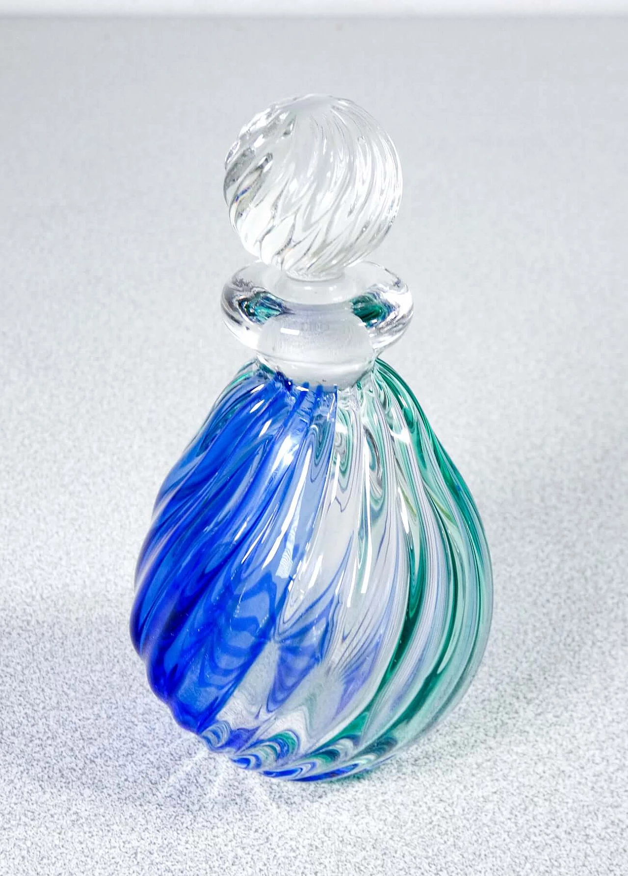 3 Polychrome blown glass vases by Archimede Seguso, 1940s 7