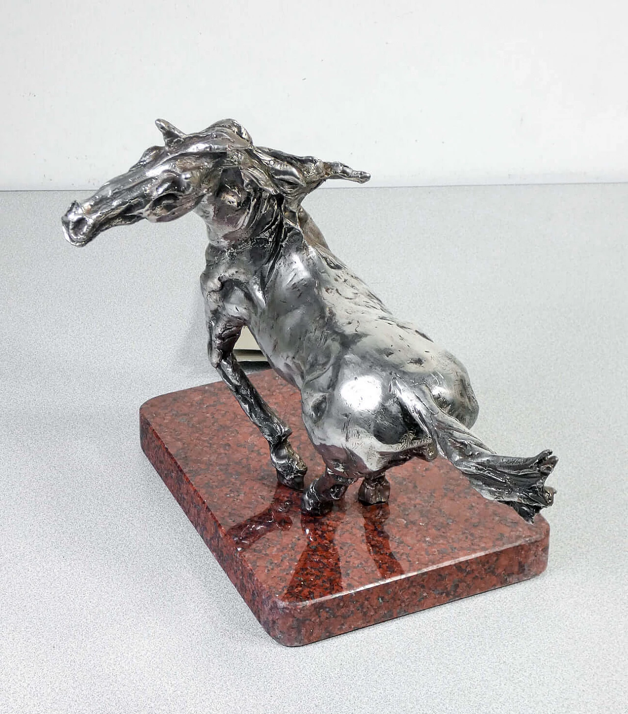 Fernando Regazzo, Running horse, metal sculpture, 1986 5