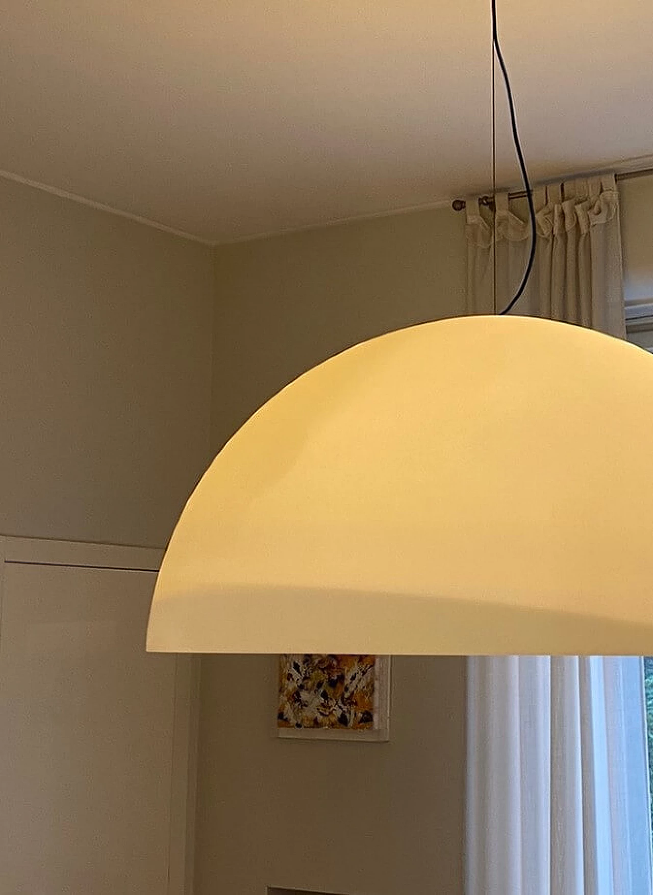 Avico ceiling lamp by Charles Williams for Fontana Arte 5