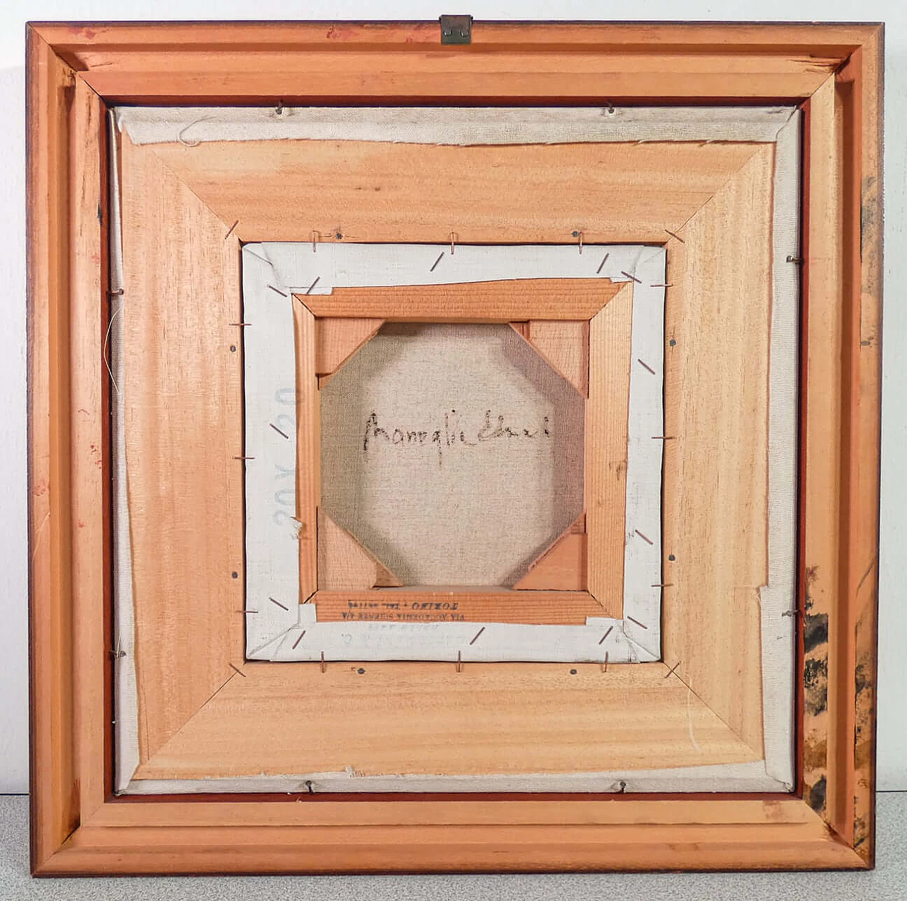 Edmondo Maneglia, P.zza della Repubblica, olio su tela, anni '80 6