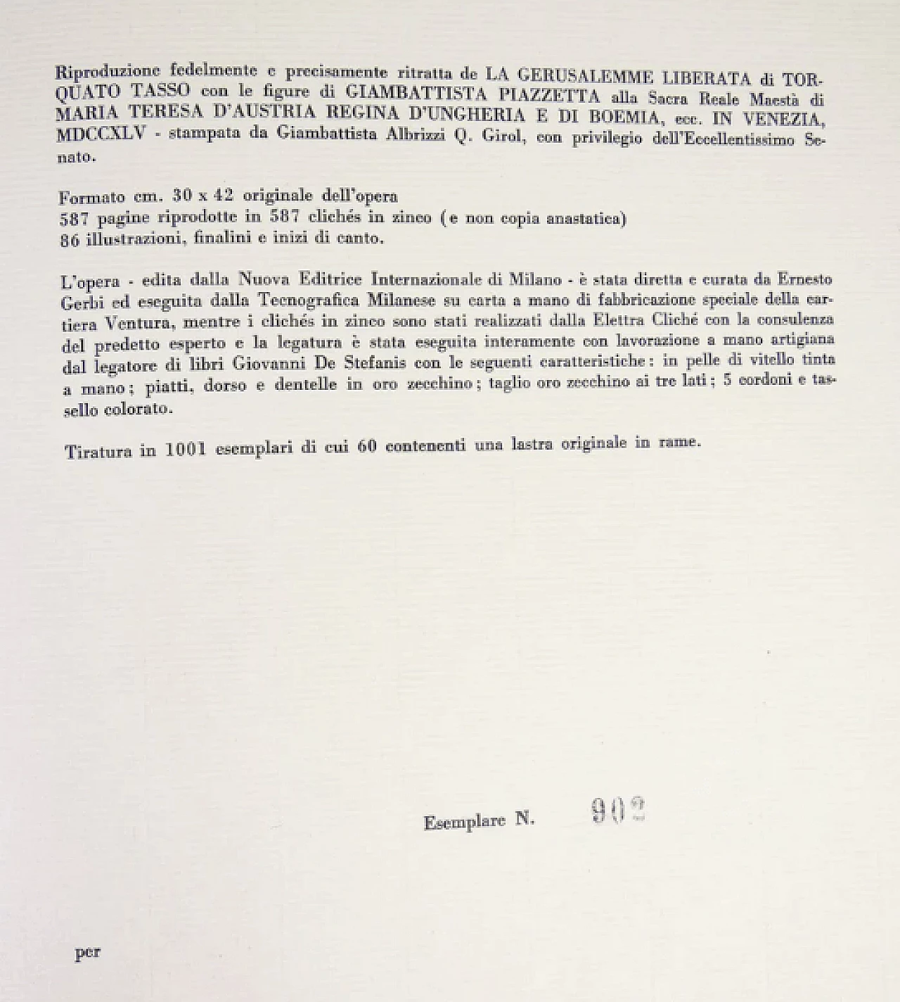 La Gerusalemme Liberata di Torquato Tasso, 1967 14