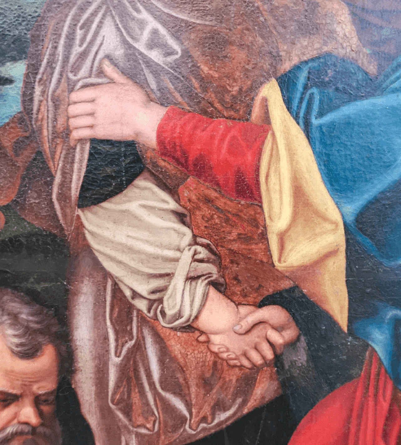 Visitazione di Maria, da Federico Barocci, dipinto a olio su tela, seconda metà del '500 6