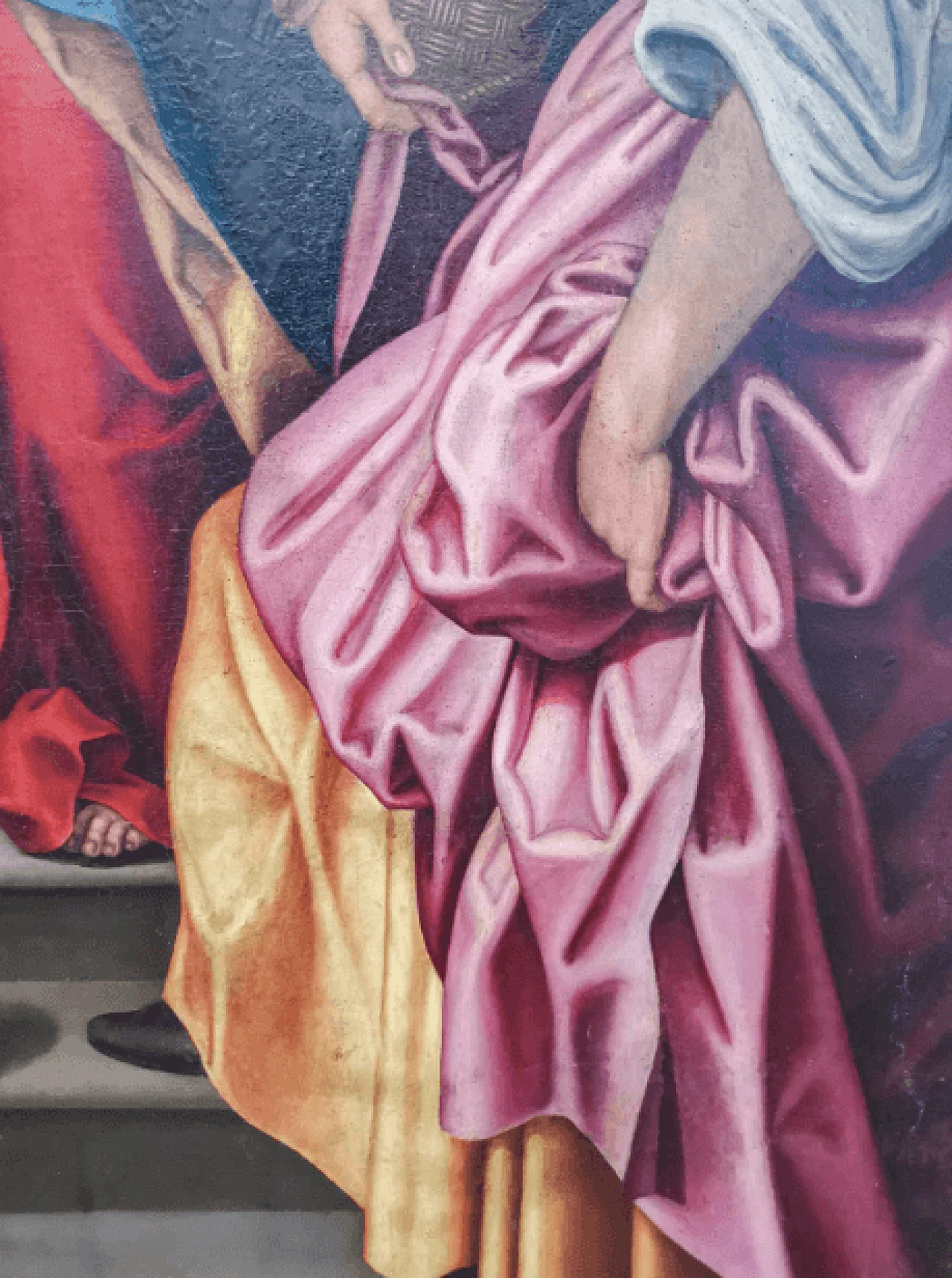 Visitazione di Maria, da Federico Barocci, dipinto a olio su tela, seconda metà del '500 9