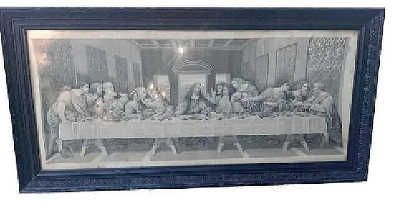 The Last Supper, fabric reproduction, early 20th century 6