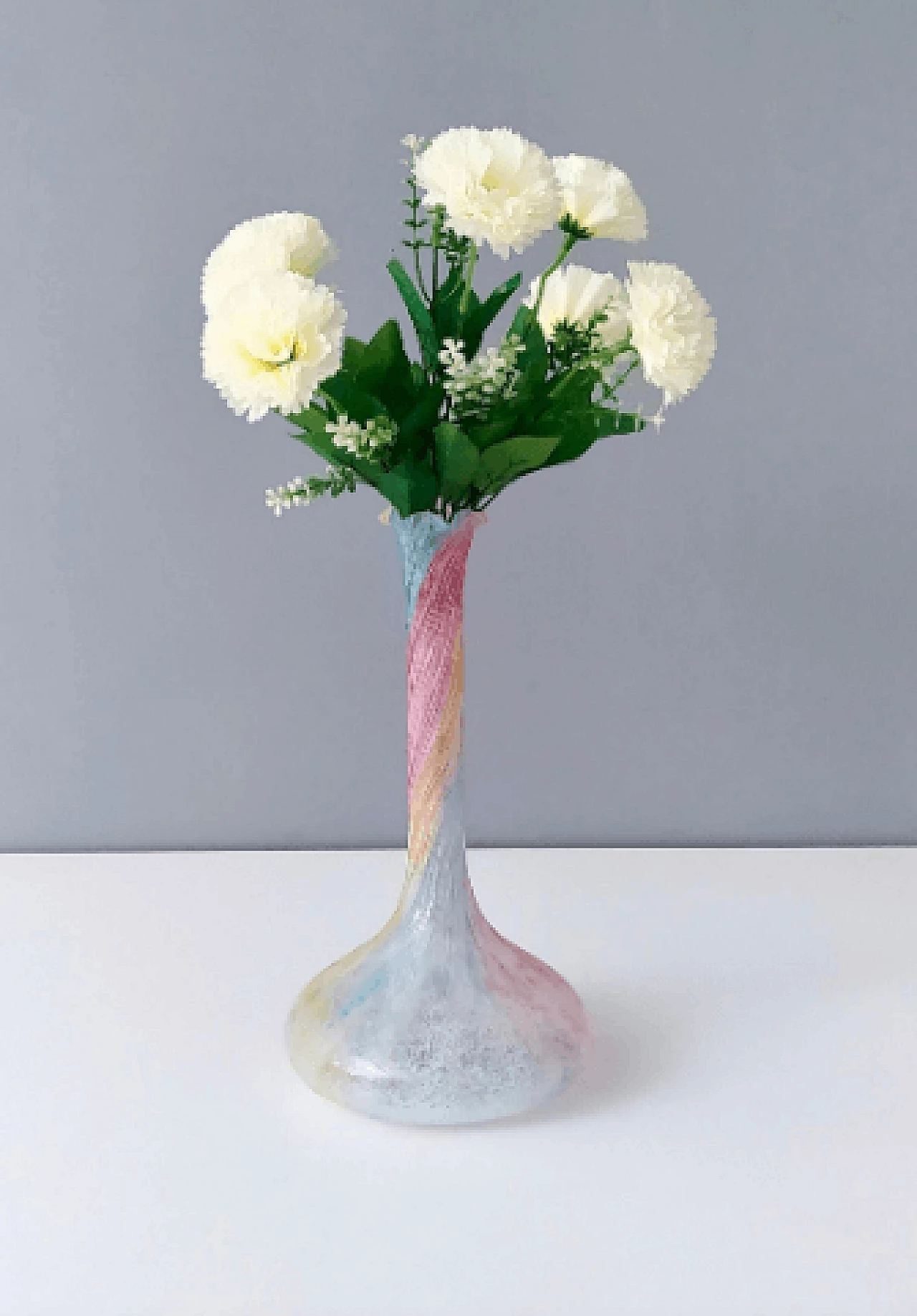 Multicolor Murano glass vase, 1960s 2