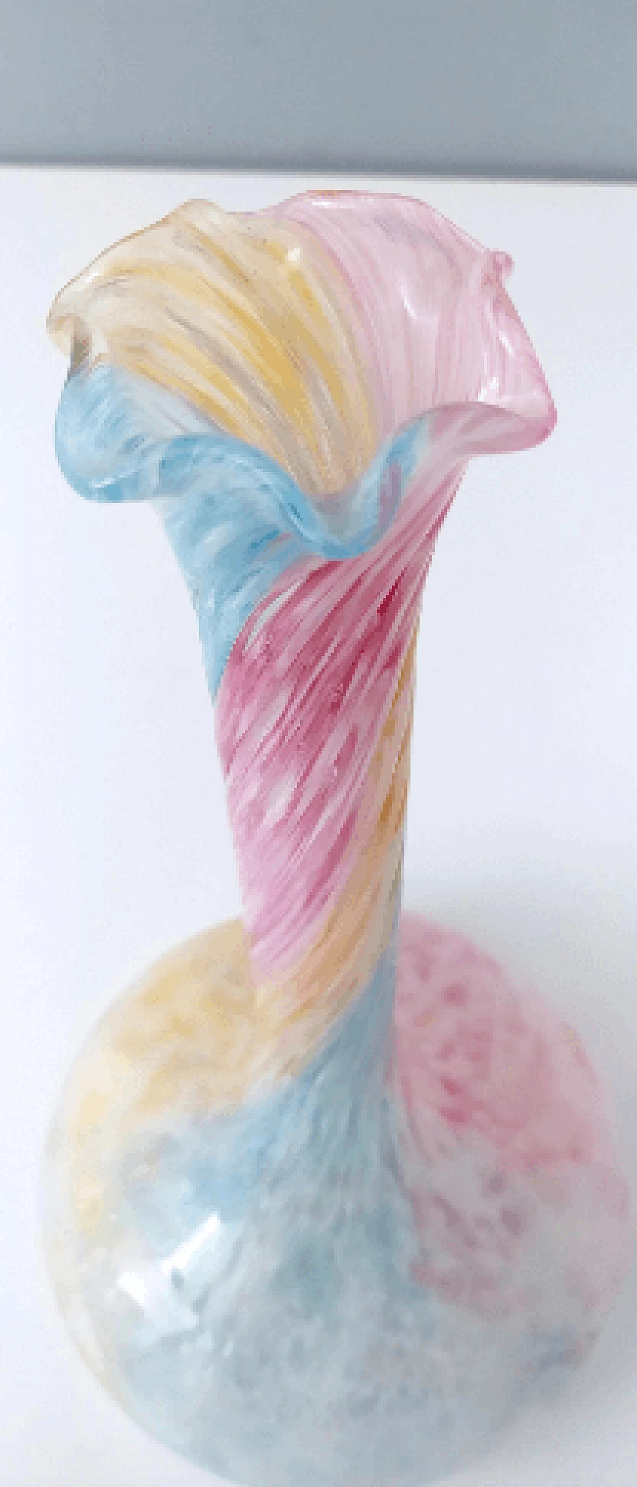 Multicolor Murano glass vase, 1960s 4
