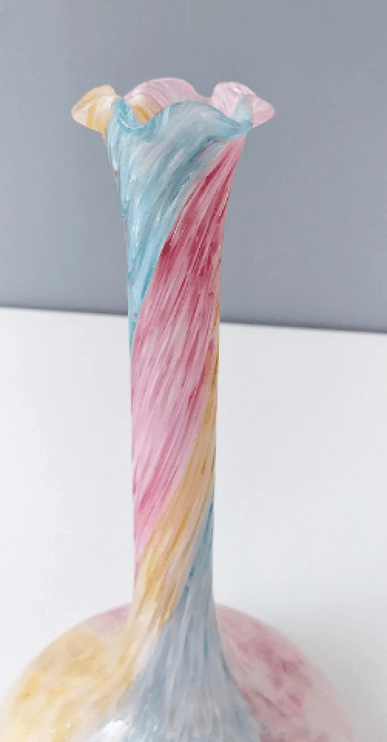 Multicolor Murano glass vase, 1960s 5