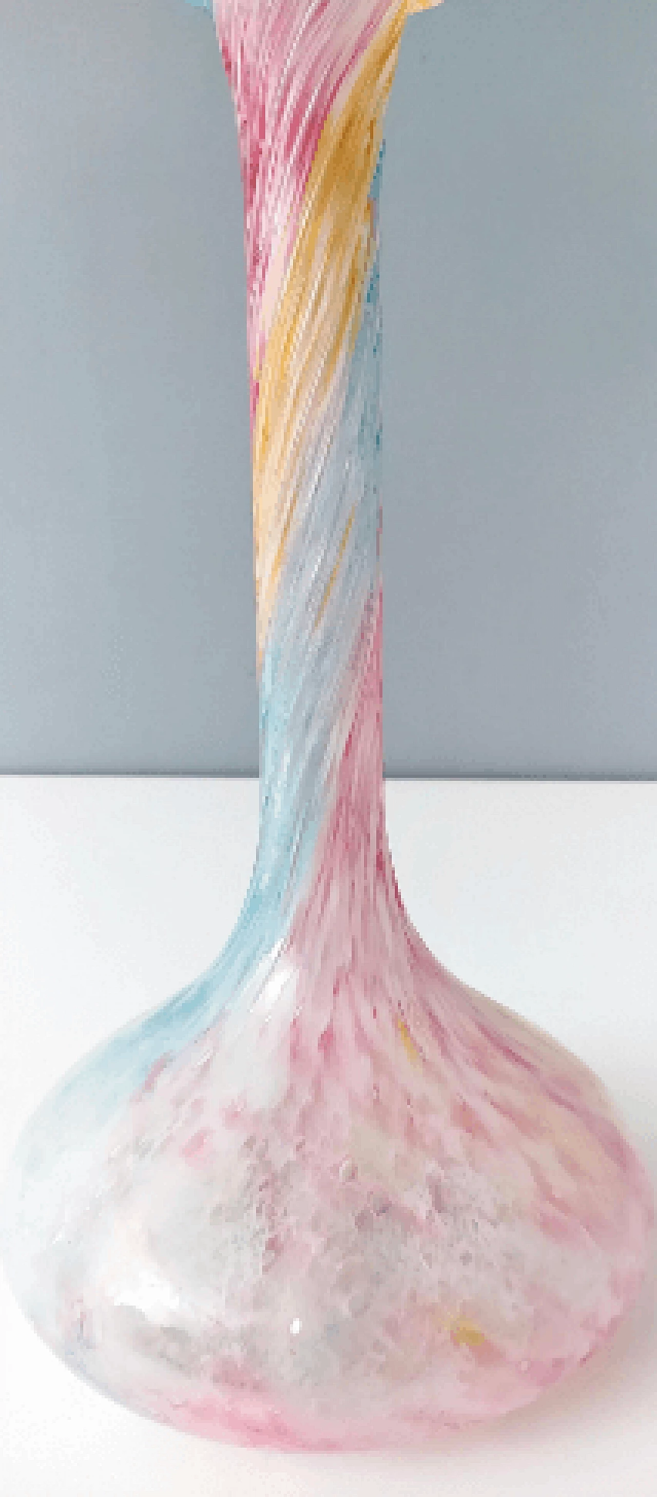 Multicolor Murano glass vase, 1960s 6