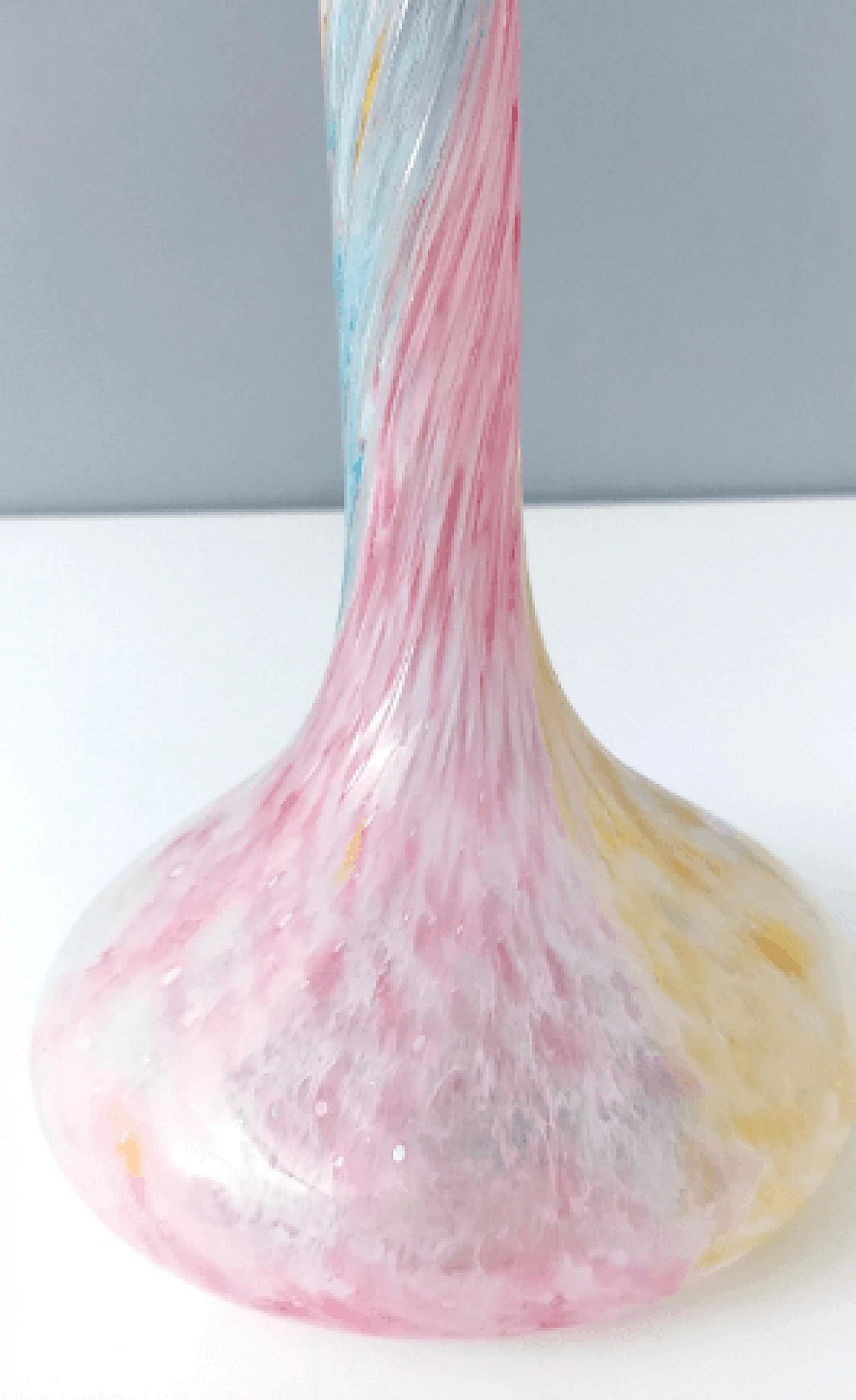 Multicolor Murano glass vase, 1960s 7