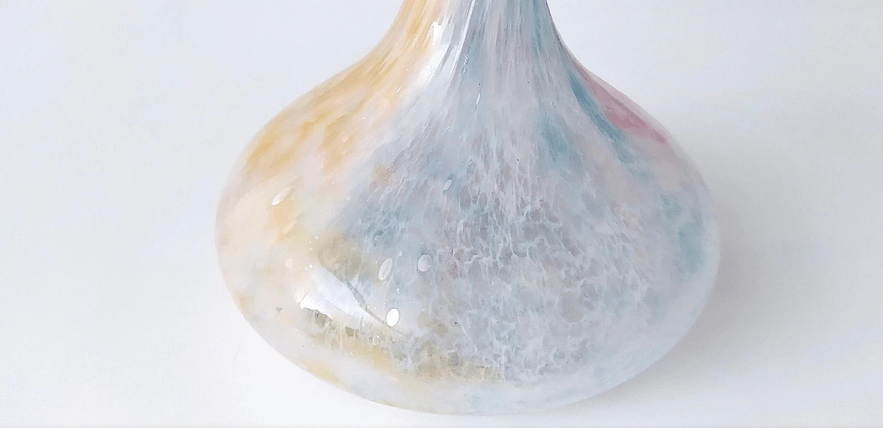 Multicolor Murano glass vase, 1960s 8